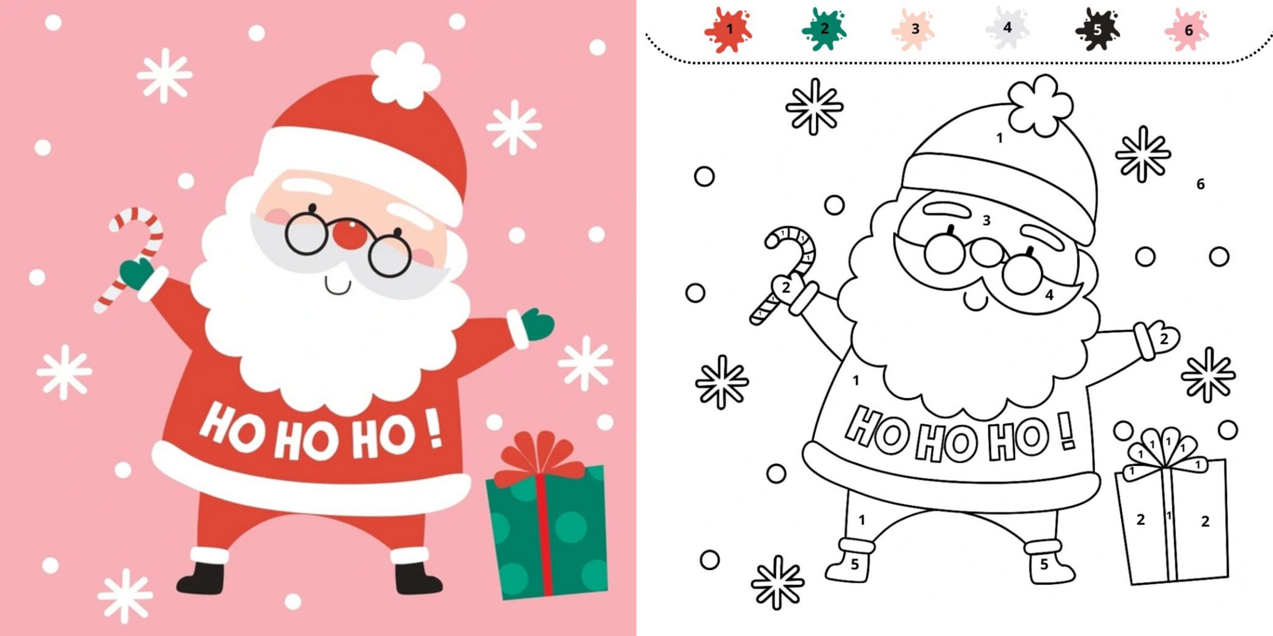 Babbo Natale festoso