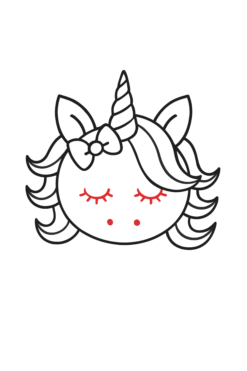 Einhorn Zeichnen (6)