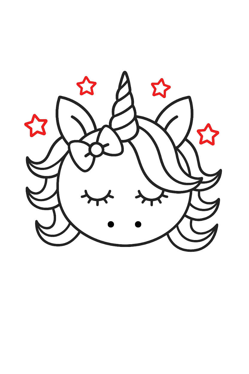 Einhorn Zeichnen (7)