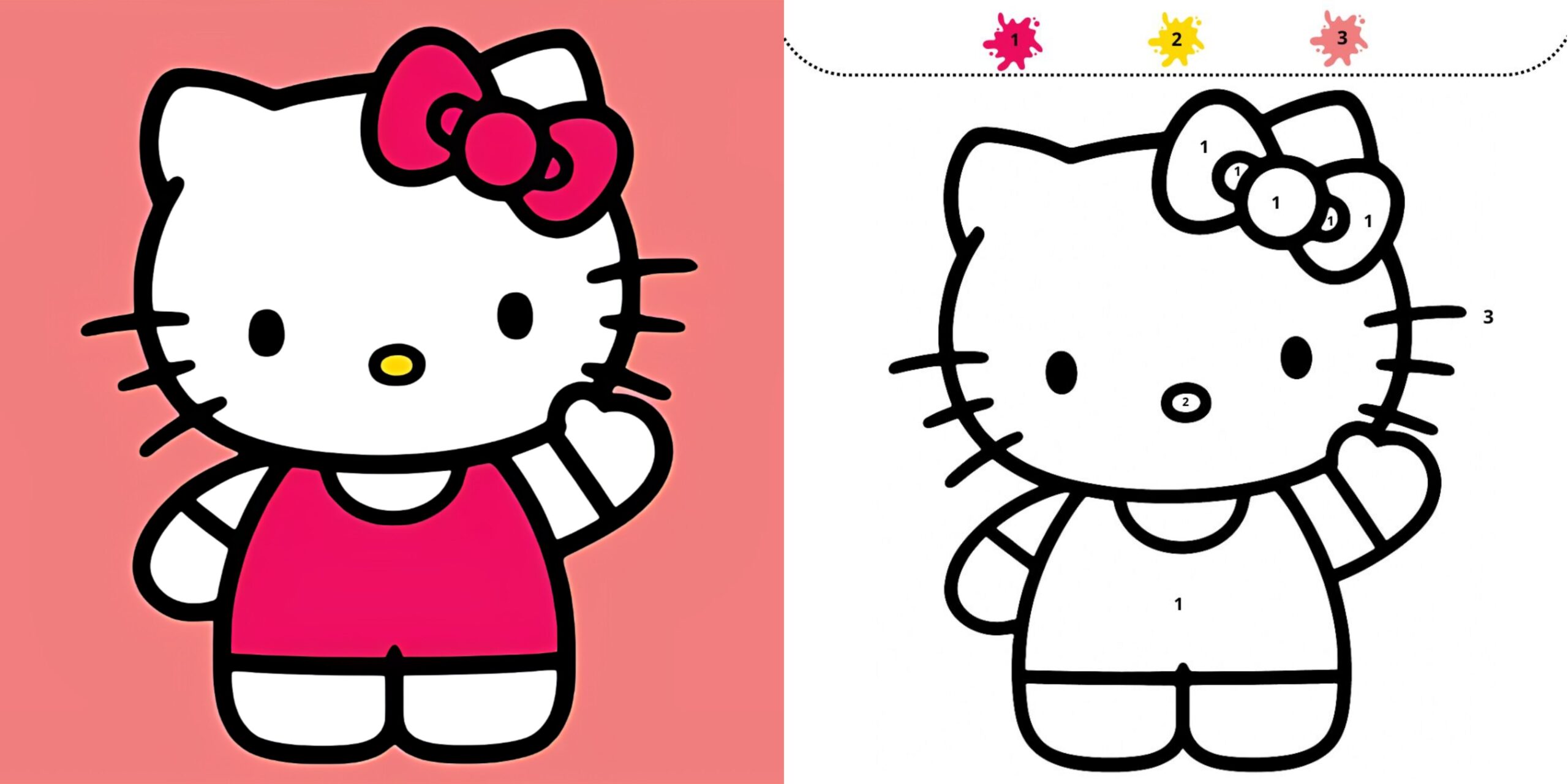 Hello Kitty dolce e sorridente