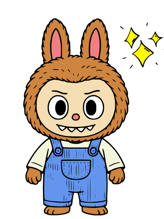 Labubu ausmalbilder