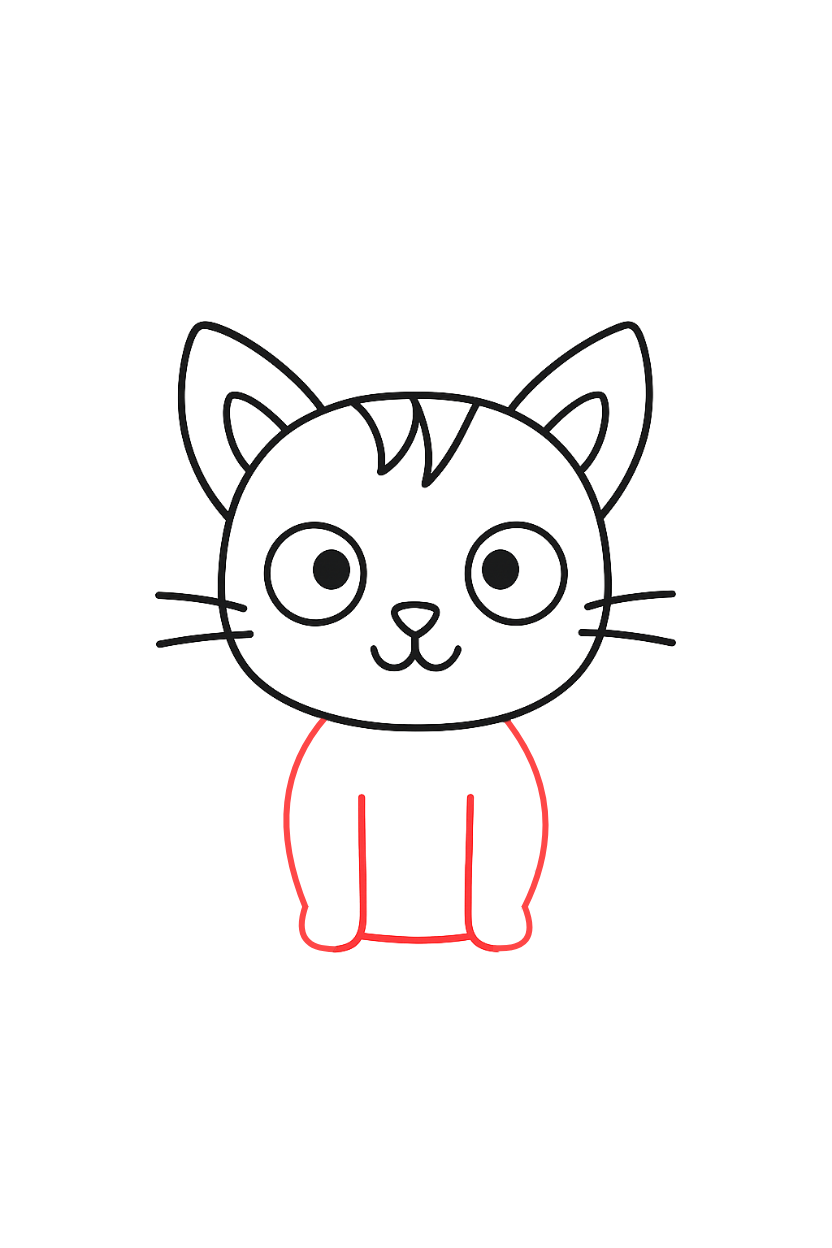 katze zeichnen (5)