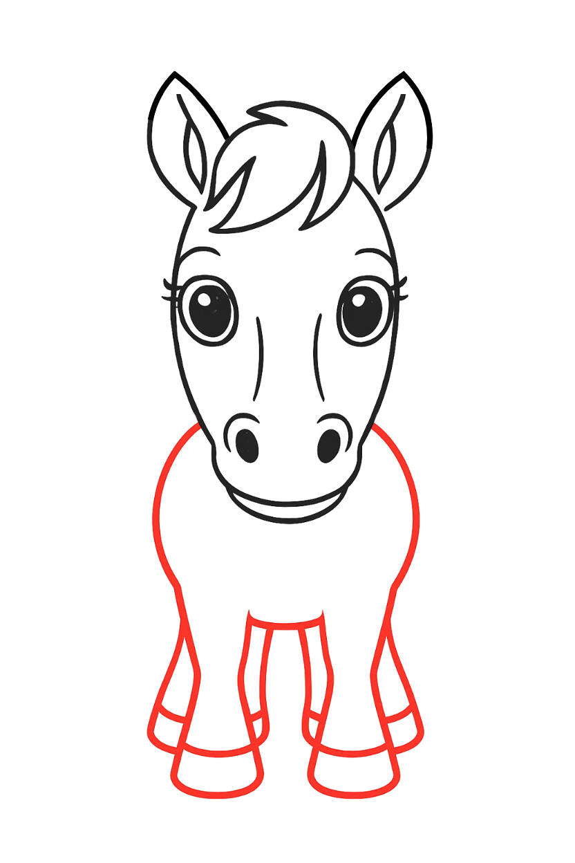 pferd zeichnen (6)