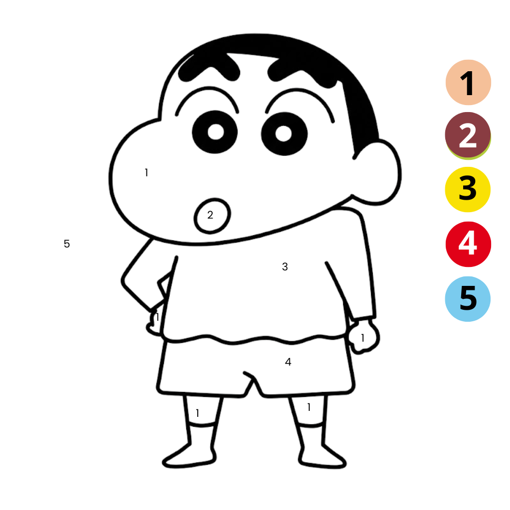 Anime à colorier