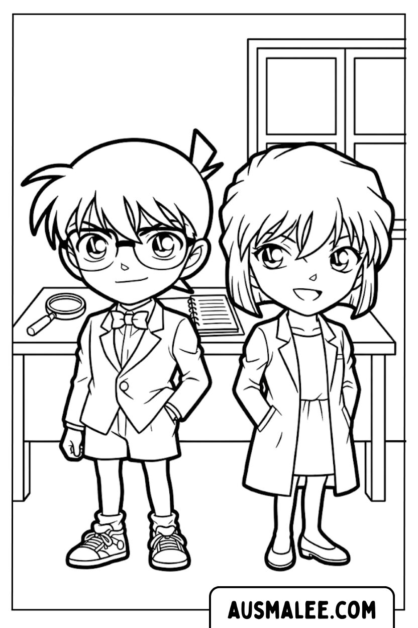 Coloriage - Conan Ai
