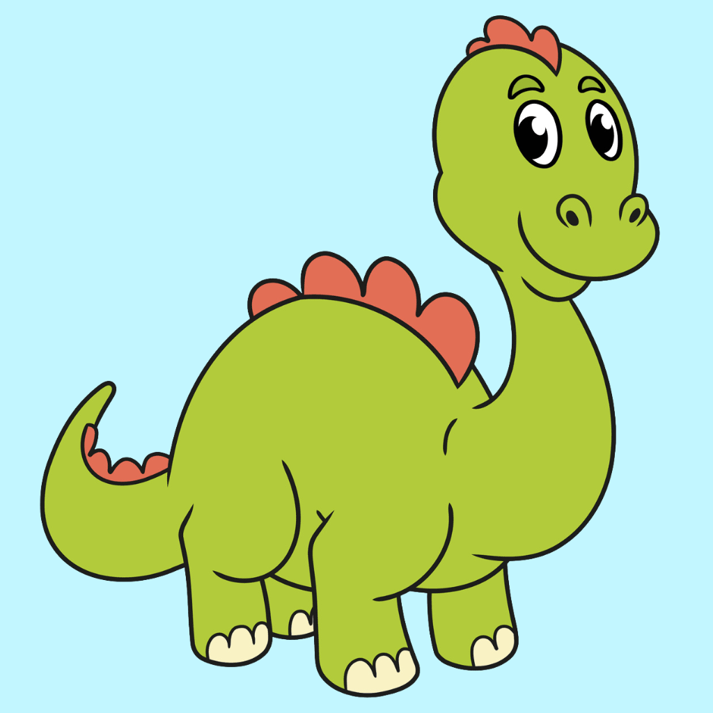 Coloriage dinosaure