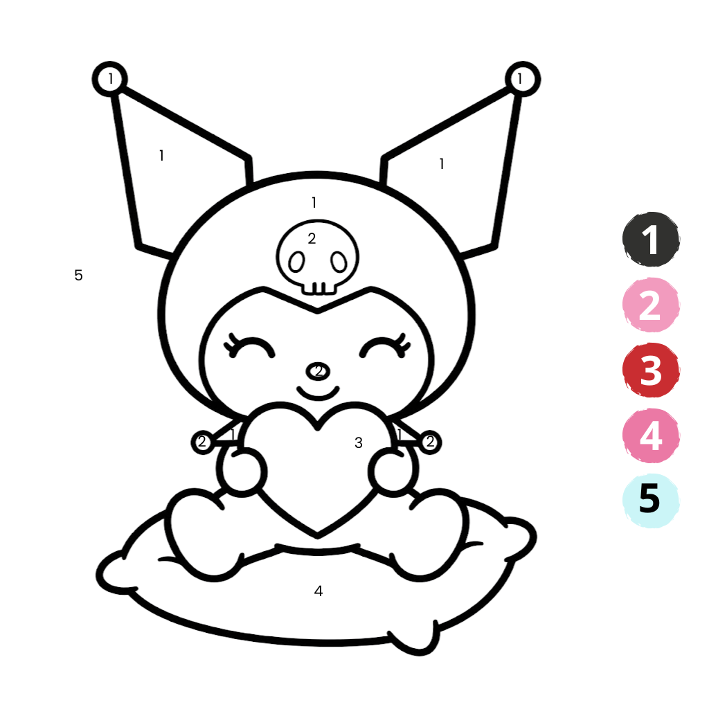 Kuromi to color