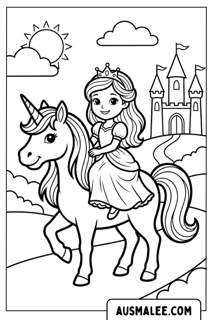 Prinzessin reitet auf Einhorn Ausmalbild.jpg