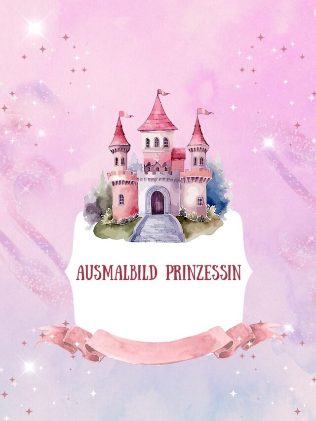 Malanleitung für Prinzessinnen