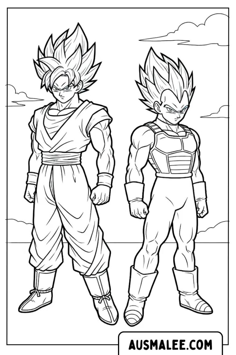 24 Coloriages Dragon Ball Z Imprimer Gratuitement
