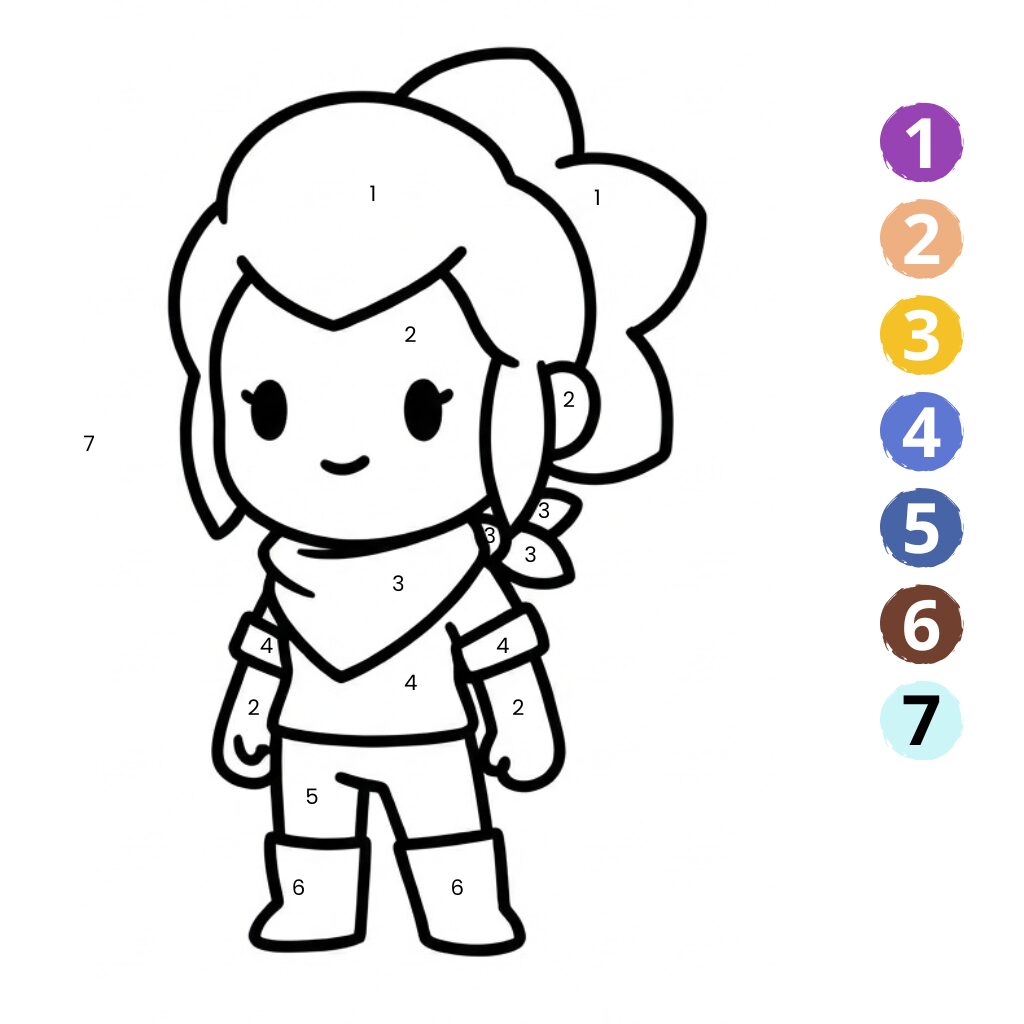 Brawl Stars à colorier