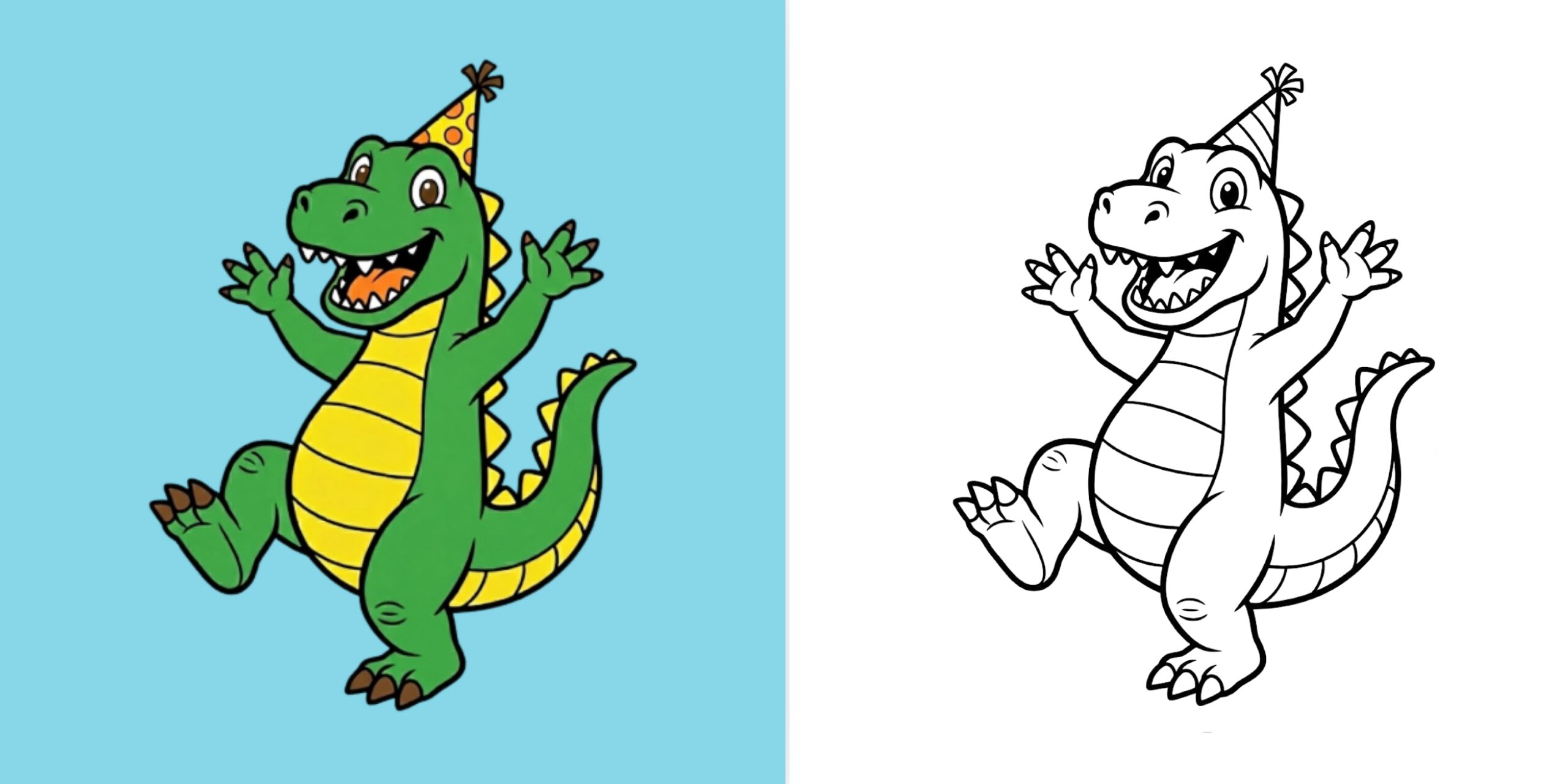 Godzilla kleurplaten