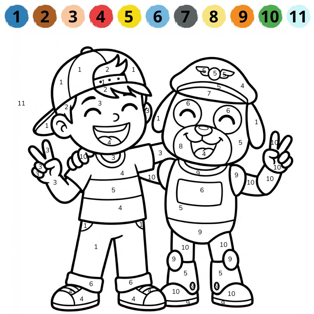 Coloring pages for boys