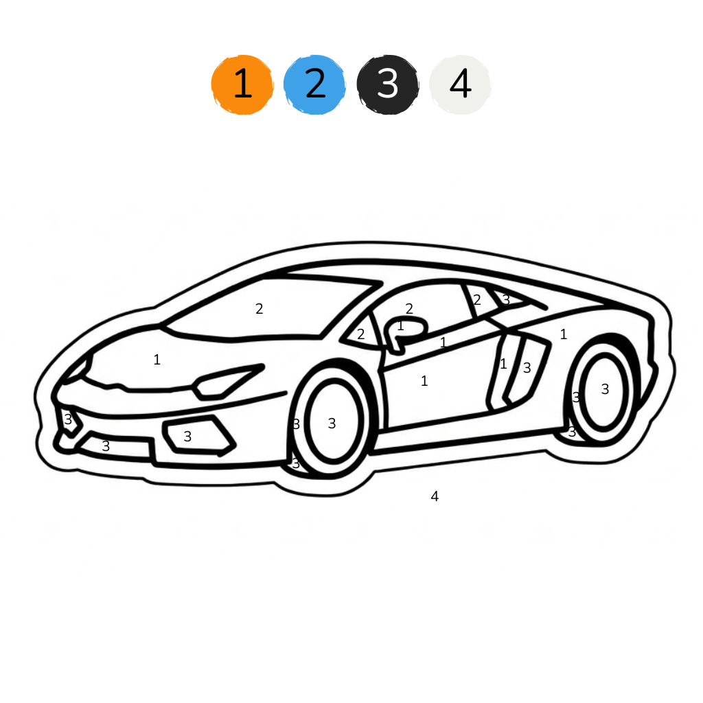 Lamborghini to color