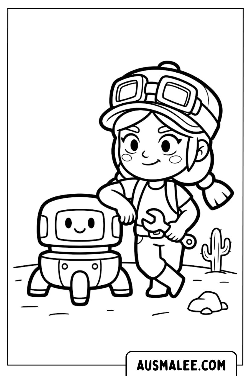 Coloriages Jessie Scrappy