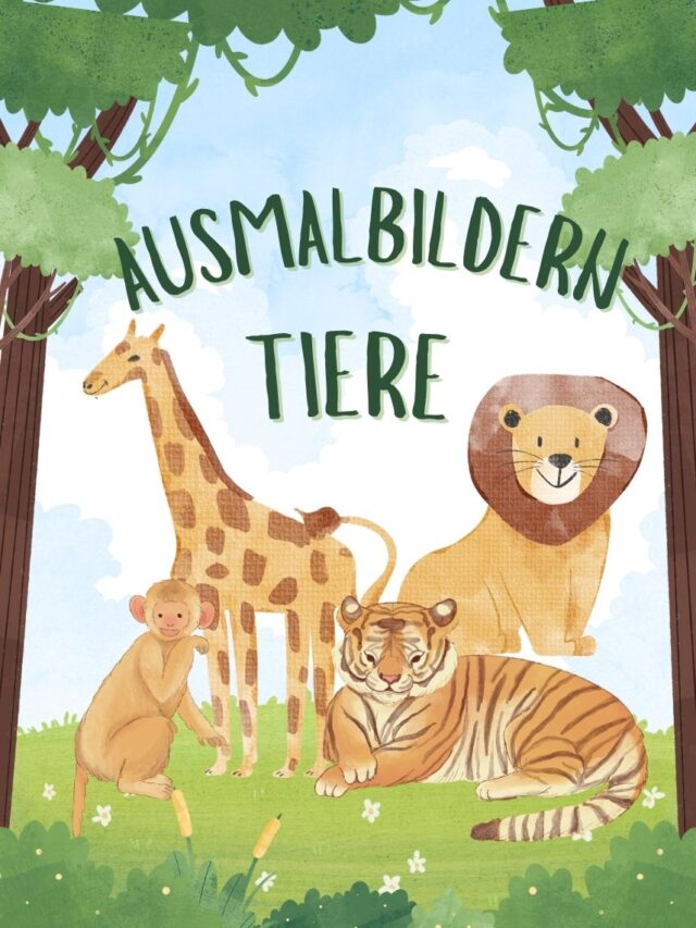 ausmalbilder tiere