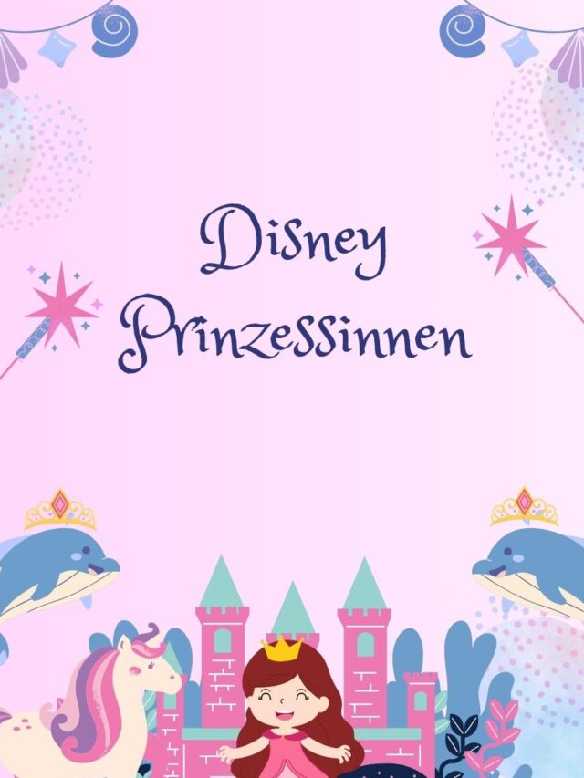 Ausmalbilder von Disney Prinzessinnen