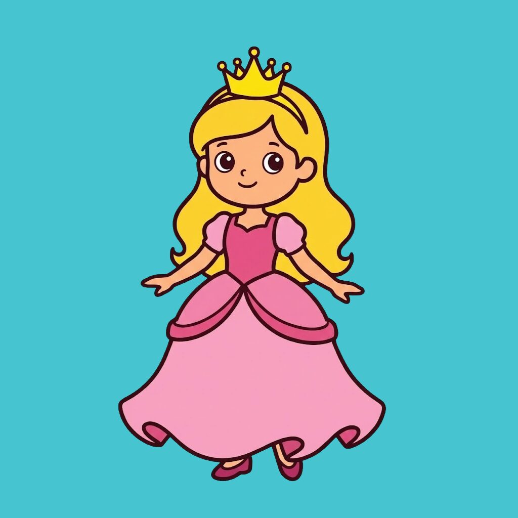 Prinzessin Ausmalen