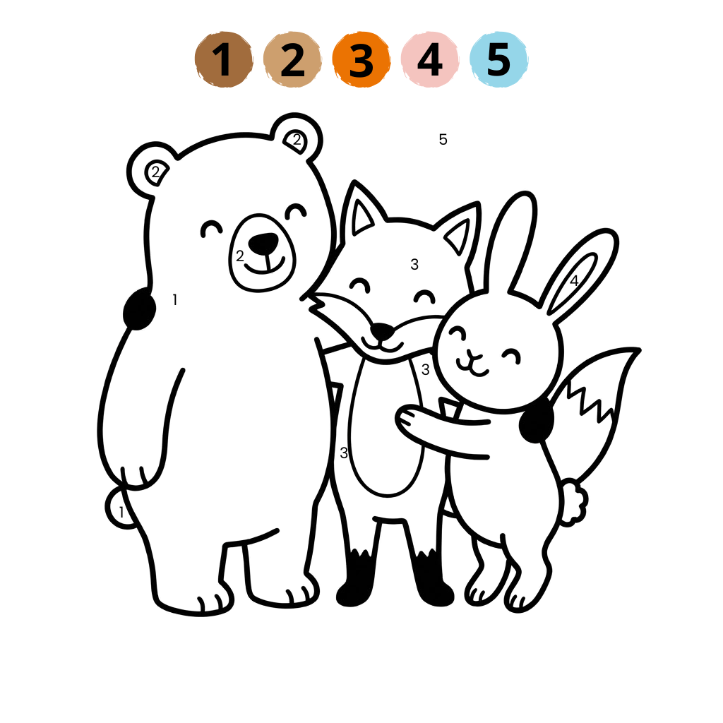 Animaux à colorier