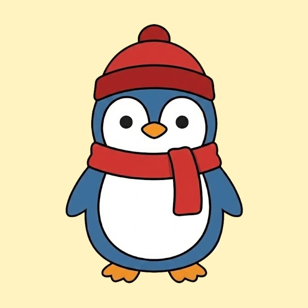 Coloriage d'hiver