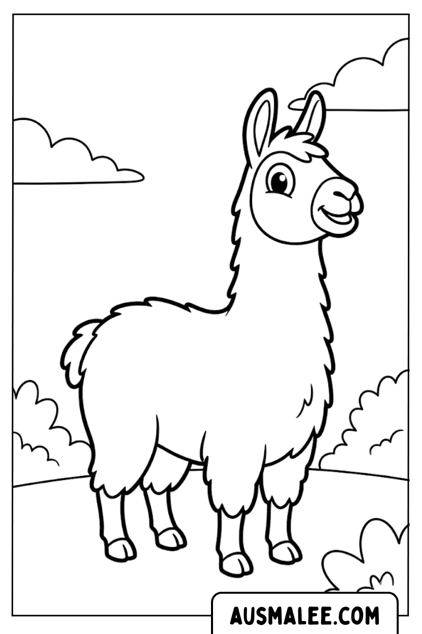 Fortnite Loot Llama kleurplaten