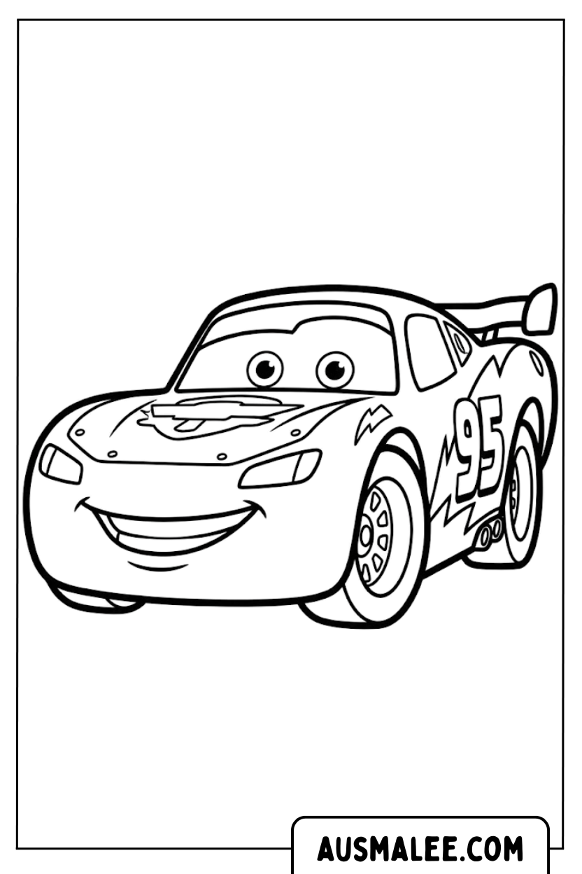 Coloriages Flash McQueen