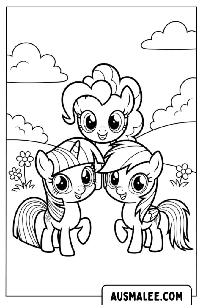 Manege Frei Fur Kreativitat Die Schonsten Ausmalbilder My Little Ponyfeed