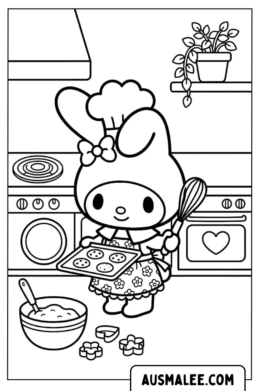 Coloriages Ma Melody Koechin