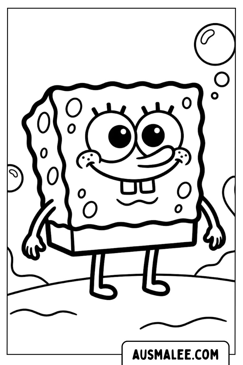 Coloriages Bob l'éponge