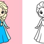 Frozen coloring pages