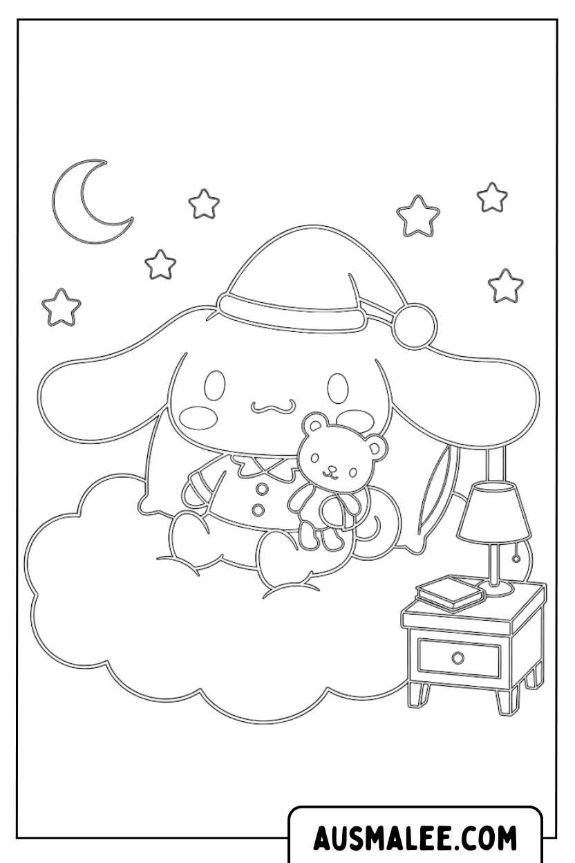 Malvorlagen Cinnamoroll Und Teddybär
