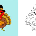 Thanksgiving Ausmalbilder