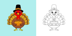 Coloriages de Thanksgiving