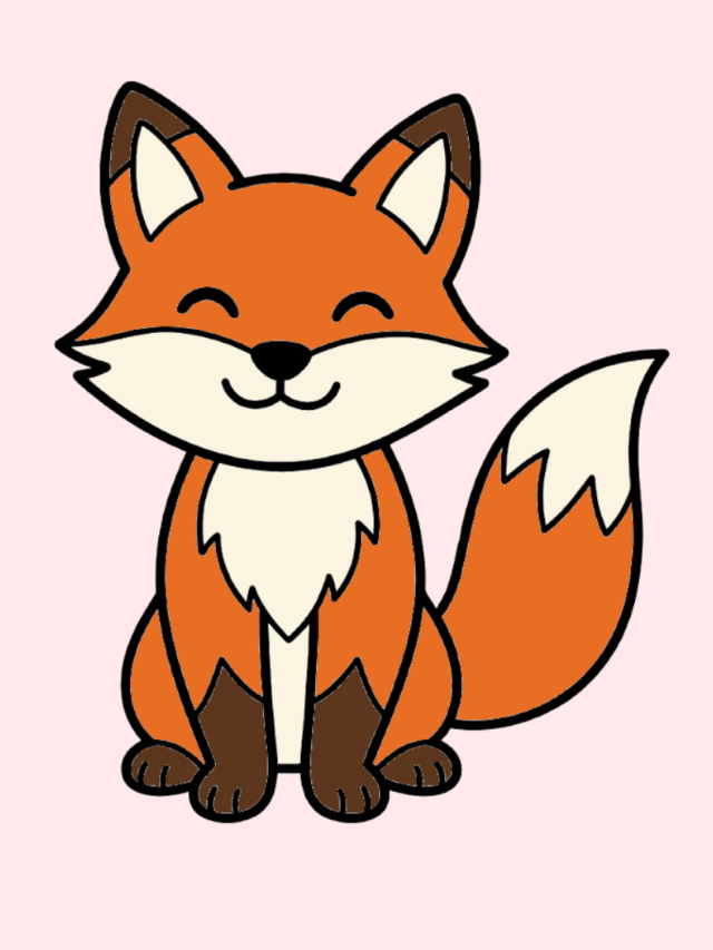Fuchs Ausmalbild