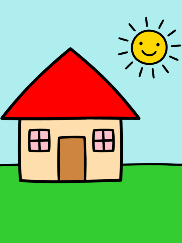 Hause Ausmalbilder
