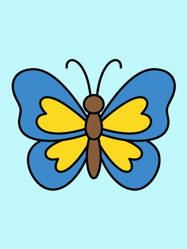 Schmetterling Ausmalbild