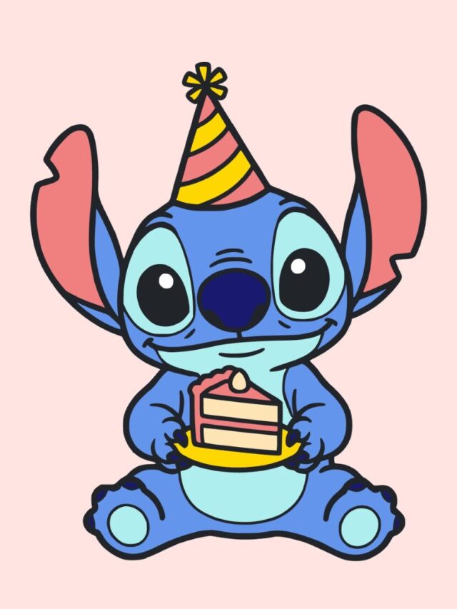 Stitch Geburtstag Ausmalbilder