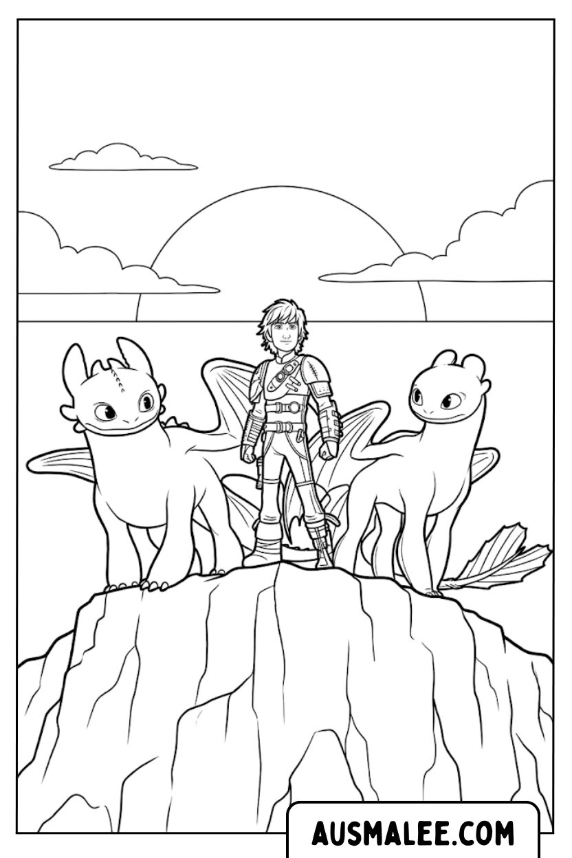 Coloriages - Harold Krokmou Dayshadow