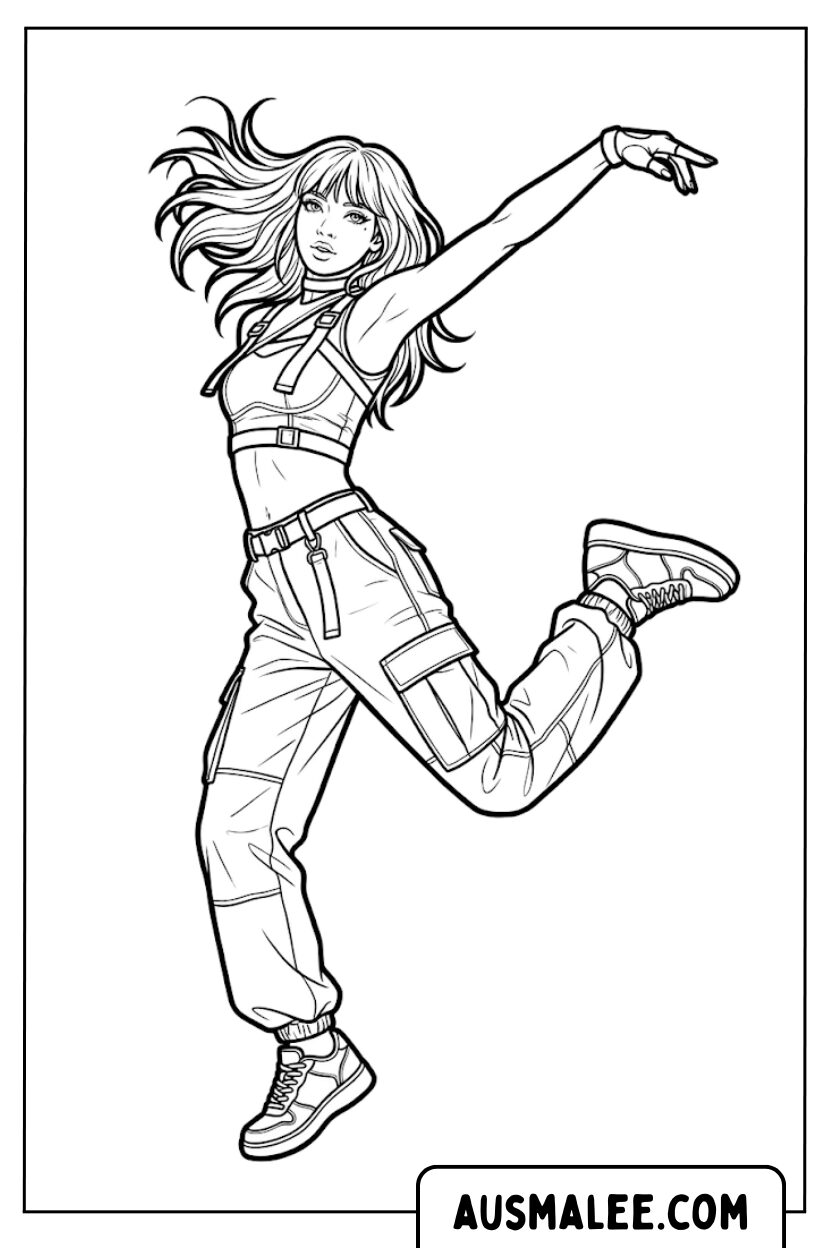 Coloriages de Lisa Blackpink