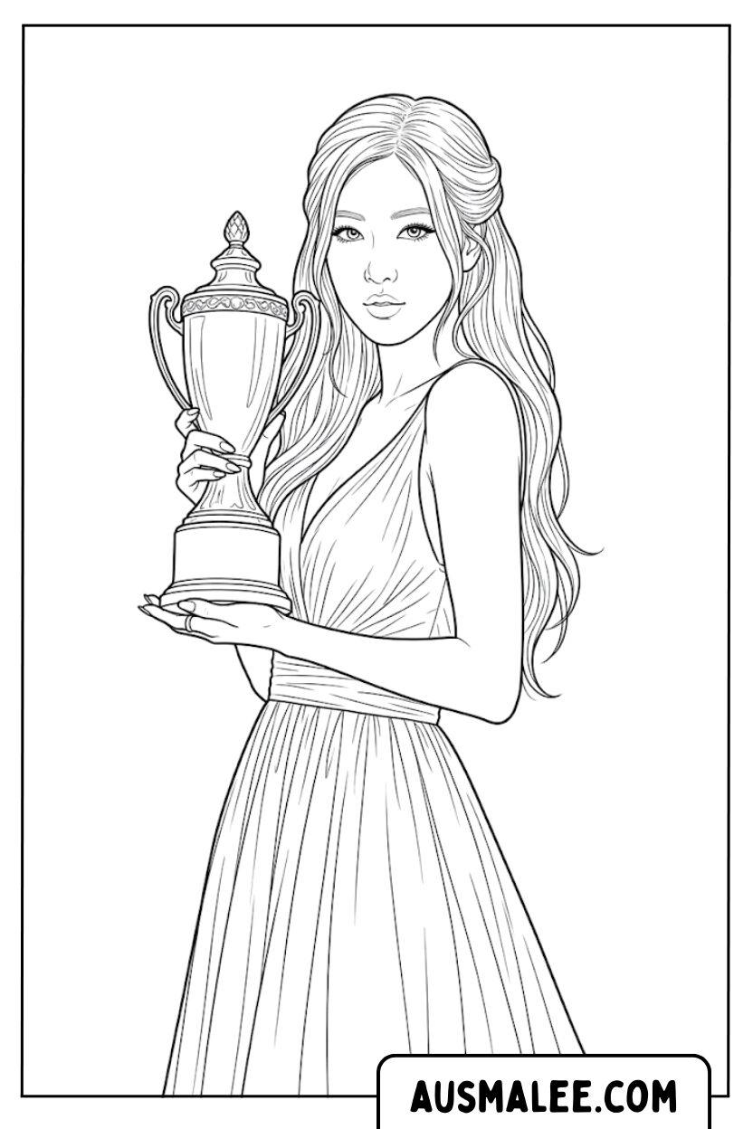Coloriages de la tasse Rose Blackpink