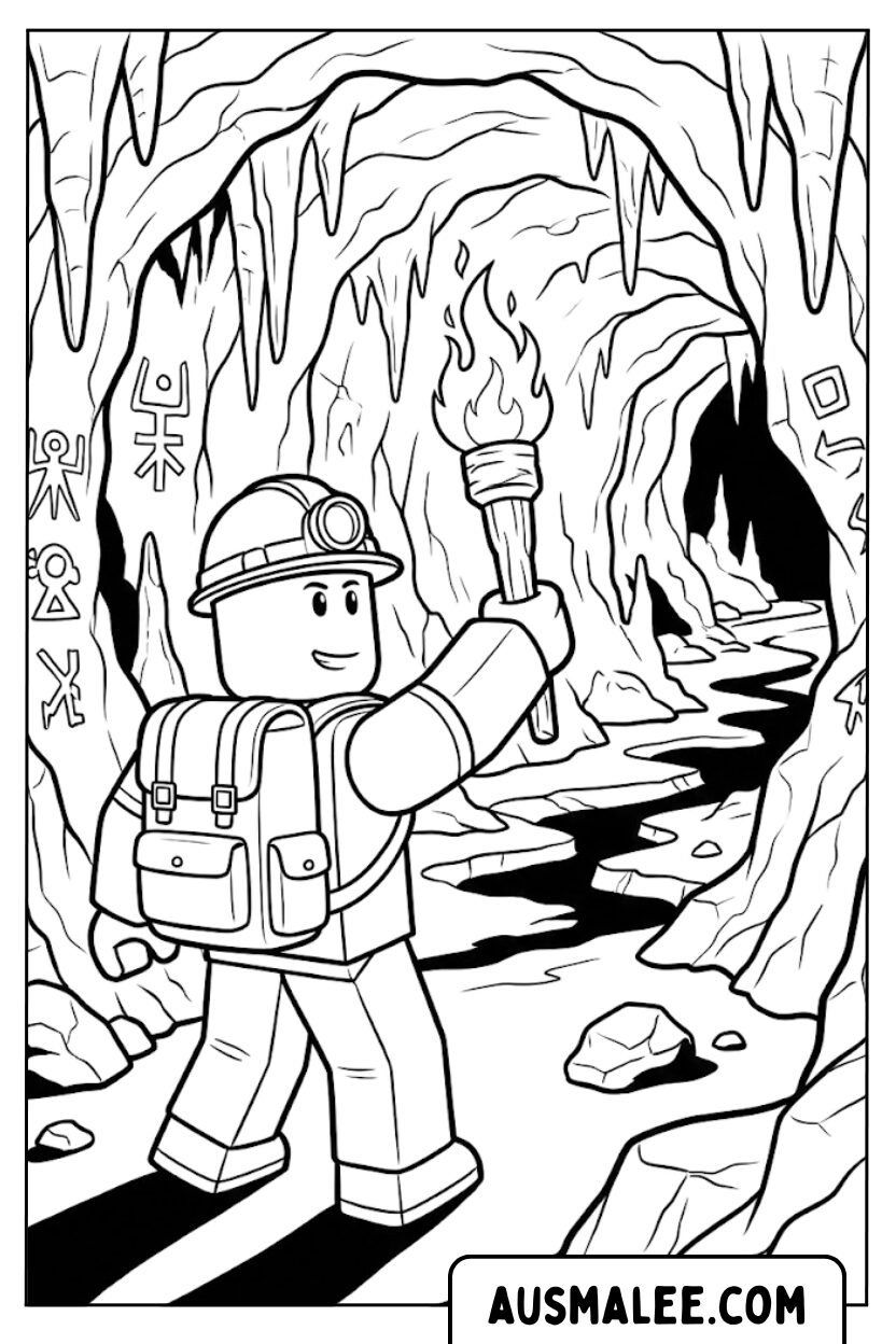 Coloriages Chercheurs Roblox à Hohle