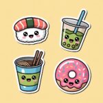 Nourriture et boissons coloriages