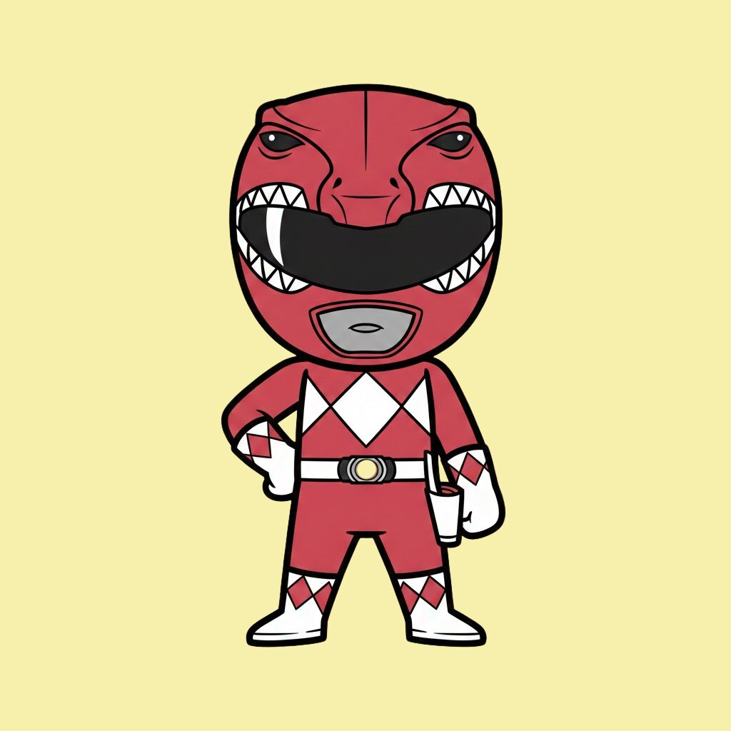 Power Rangers-kleuren