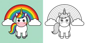 Einhorn Regenbogen