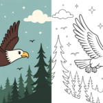 ft - Adler Ausmalbild ft