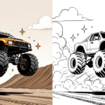 ft - Coloriages Monster Truck ft