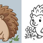 ft - igel ausmalbild