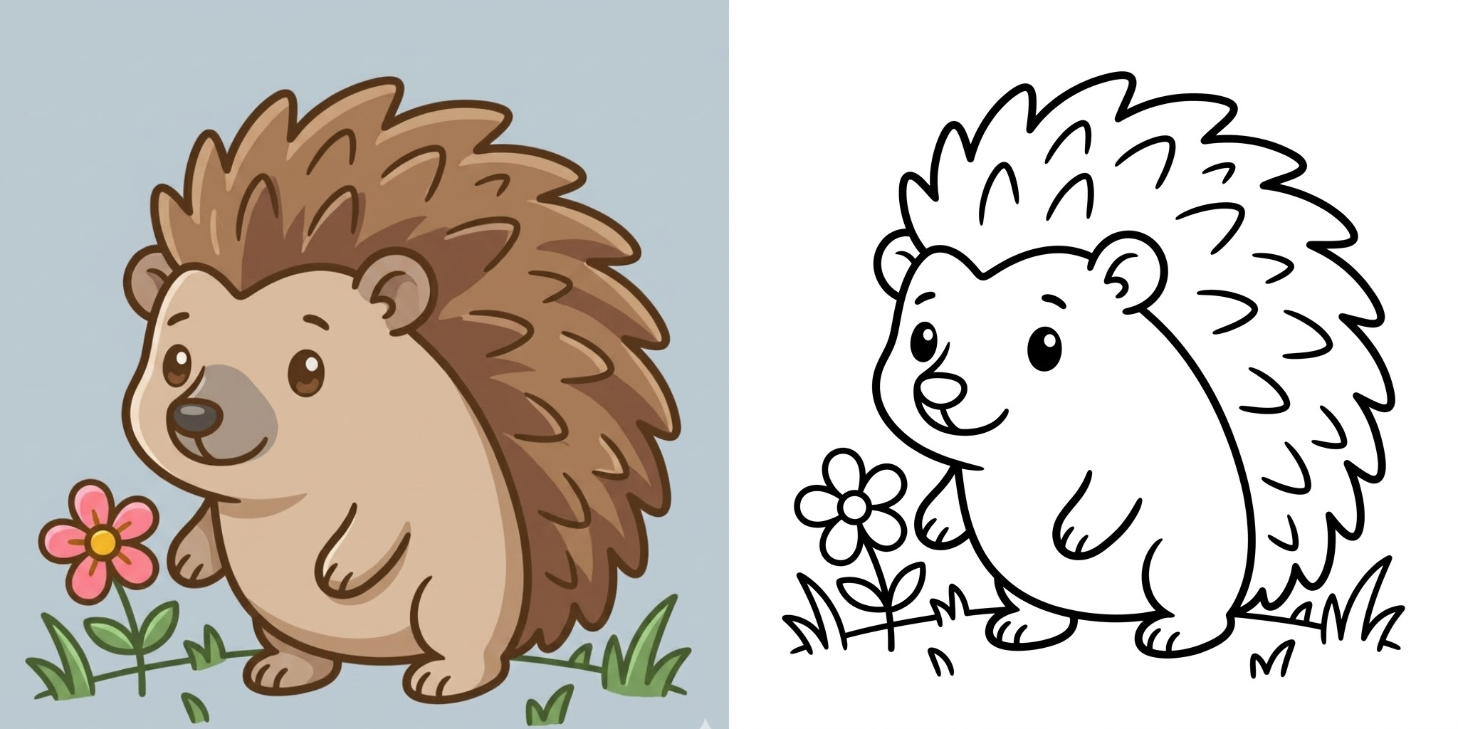 ft - igel ausmalbild