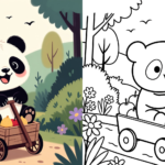 ft - Coloriages Panda Baby ft
