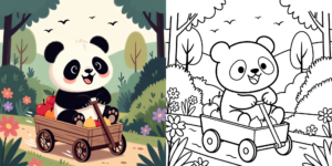 ft - Ausmalbilder Panda Baby ft